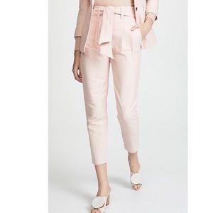 Joie Jun belted high rise pants, size 6. Worn once